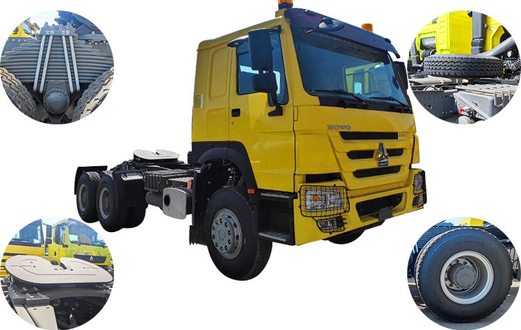 430 hp Sinotruk Howo 6x4 Tractor Truck for Sale in Malawi