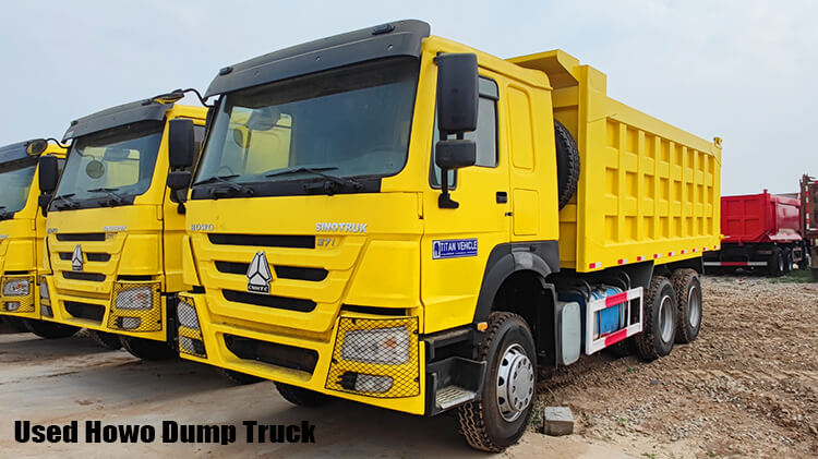 Used Sinotruk Howo 6x4 Dump Truck for Sale in Malawi