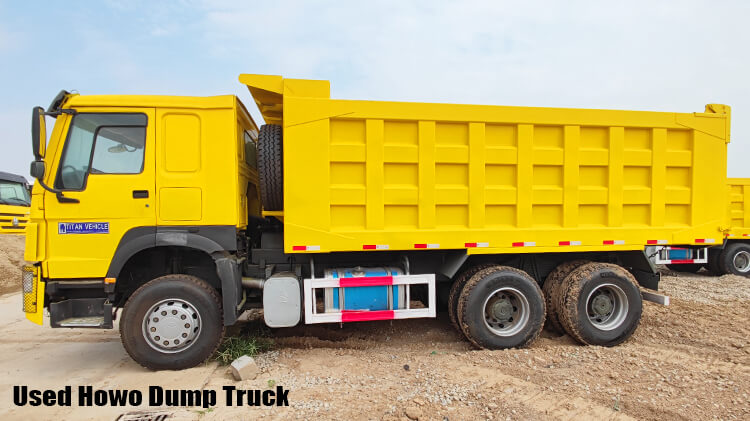 Used Sinotruk Howo 6x4 Dump Truck for Sale in Malawi