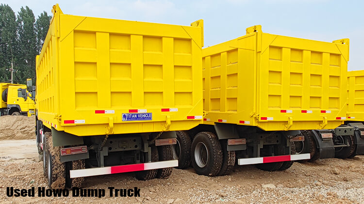Used Sinotruk Howo 6x4 Dump Truck for Sale in Malawi