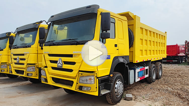 Used Sinotruk Howo 6x4 Dump Truck for Sale in Malawi