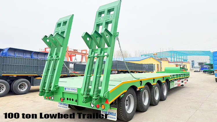 4 Axle Low Loader | Low Bed Semi Trailer for Sale in Malawi