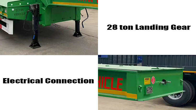 4 Axle Low Loader | Low Bed Semi Trailer for Sale in Malawi