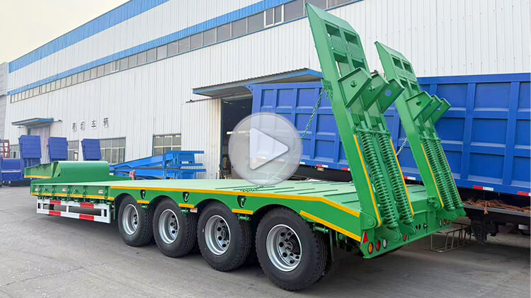 4 Axle Low Loader | Low Bed Semi Trailer for Sale in Malawi