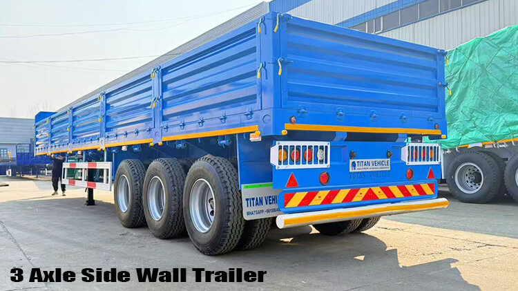 3 Axle Side Wall Trailer | Sideboard Trailer for Sale in Malawi