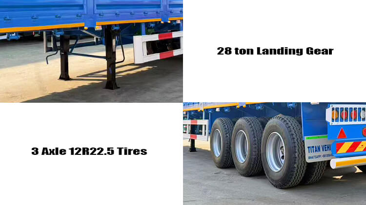 3 Axle Side Wall Trailer | Sideboard Trailer for Sale in Malawi