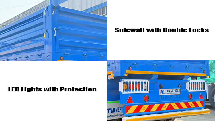 3 Axle Side Wall Trailer | Sideboard Trailer for Sale in Malawi