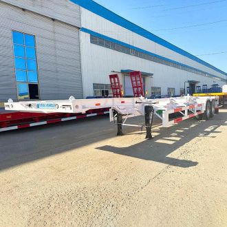 2 Axle Gooseneck Skeletal Trailer