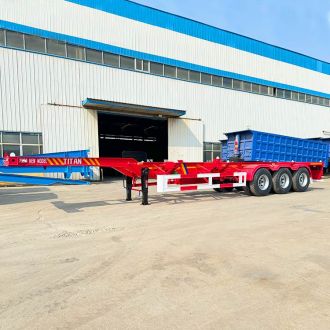 3 Axle 40 Ft Skel Trailer